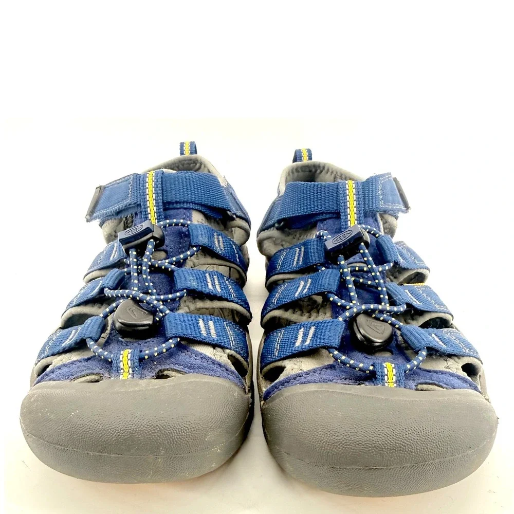 Keen Newport H2 Sport Sandals Kids Size 4 Blue Waterproof Hiking Water Shoes